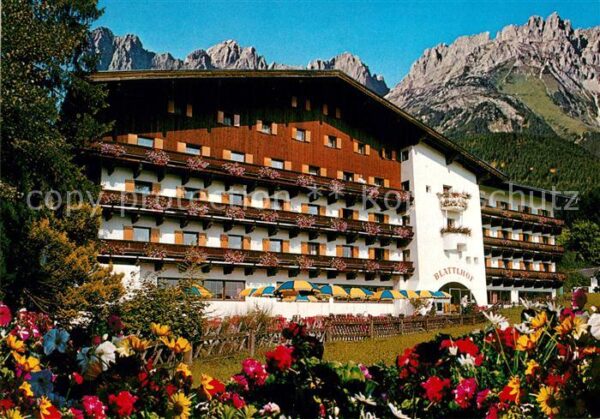Going Wilden Kaiser Tirol Hotel Blattlhof Blumen Kaisergebirge