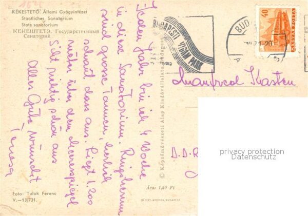 Kekestetoe Allami Gyogyintezet Sanatorium – Bild 2