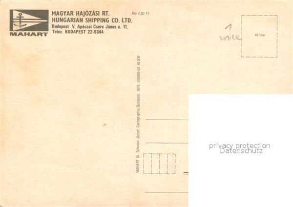 Keszthely Mahart Hungarian Shipping Co Plattensee – Bild 2