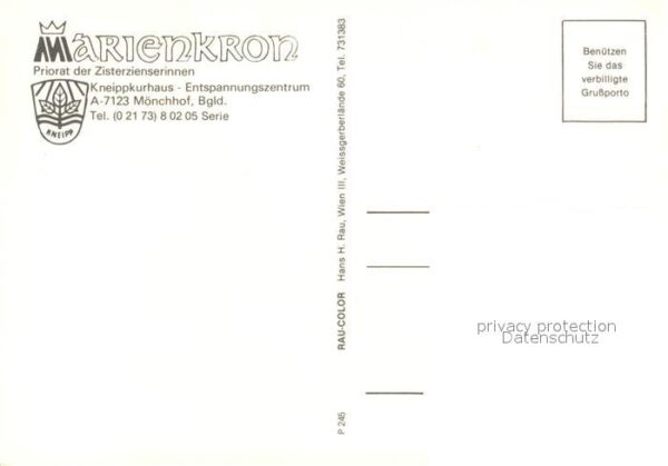 Moenchhof Burgenland Marienkron Priorat der Zisterzienserinn – Bild 2