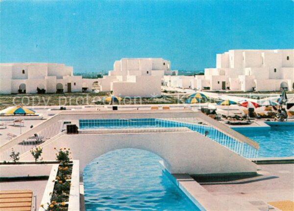 Nabeul Hotel Les Pyramides Bungalows Swimming