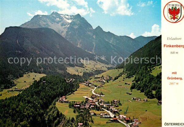 Finkenberg Tirol mit Grünberg Finkenberger Alm Bahnen zu