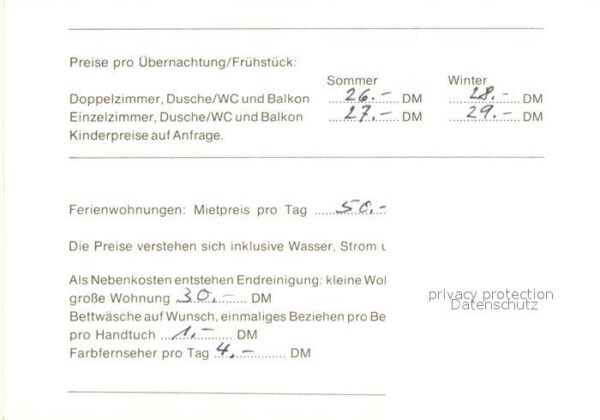 Willingen Sauerland Landhaus Meran Gastraum Fremdenzimmer – Bild 2