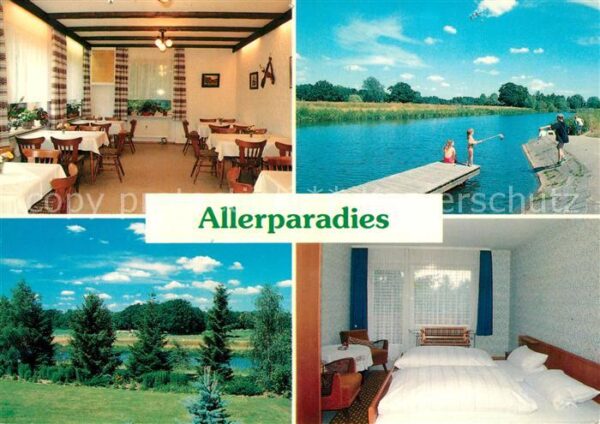 Langlingen Gästehaus Pension Allerparadies Landsch