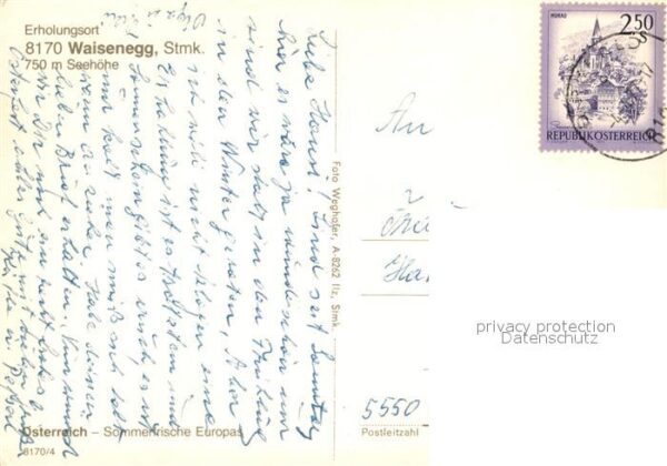 Waisenegg Ortsmotiv Landschaftspanorama – Bild 2