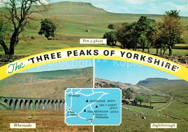 Ribblehead Three Peaks of Yorkshire Pen y ghent Wh