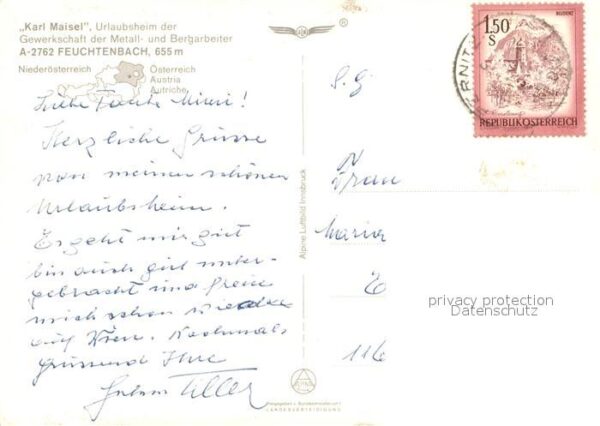 Feuchtenbach Urlaubsheim Karl Maisel Fliegeraufnahme – Bild 2