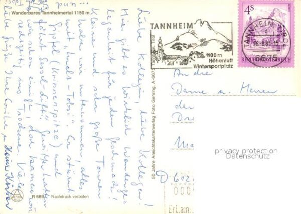 Tannheim Tirol Tannheimertal Alpenpanorama Fliegeraufn – Bild 2