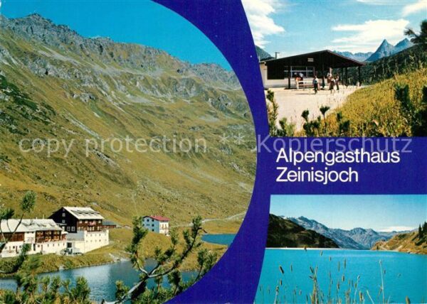 Galtuer Tirol Alpengasthaus Zeinisjoch Bergsee Alpenp