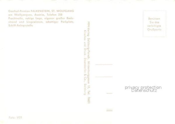 St Wolfgang Salzkammergut Gasthof Pension Falkenstein am Wolfgang – Bild 2