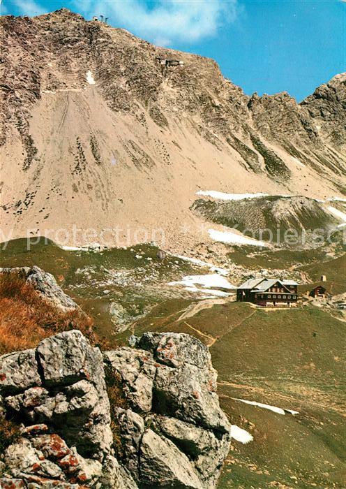 St Anton Arlberg Ulmer Hütte Wandergebiet Lechtaler Alpe