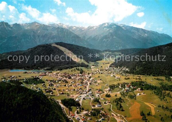 Seefeld Tirol gegen Gschwandkopf Mieminger Kette Flie