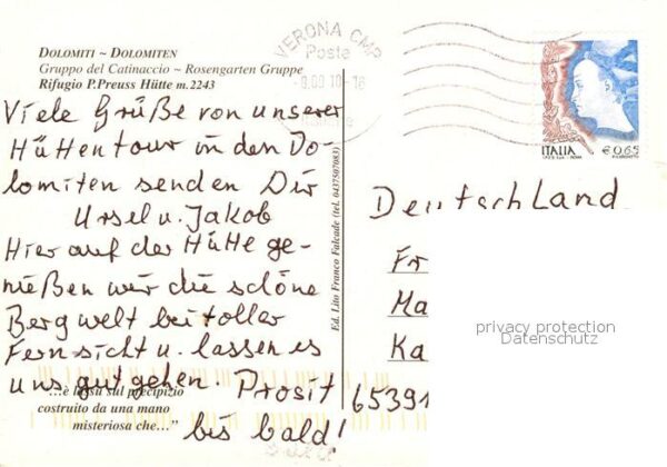 Pozza di Fassa Rifugio Paul Preuss Hütte Gruppo del Ca – Bild 2