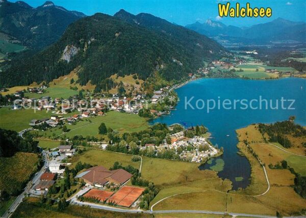 Walchsee Tirol Fliegeraufnahme