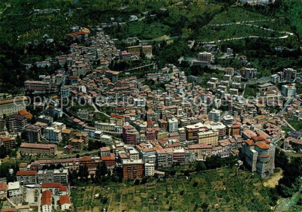 Subiaco Italien Veduta aerea