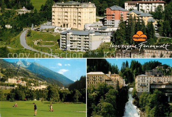 Bad Gastein Hotel Kaiserhof Wasserfall Golfplatz