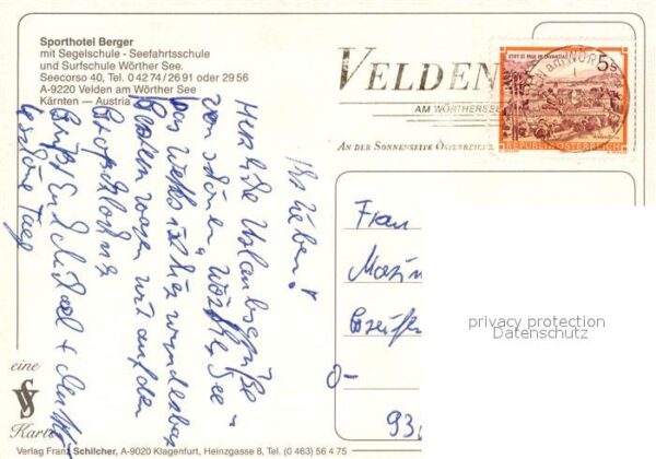 Velden Woerthersee Sporthotel Berger Segelschule Segeln Wi – Bild 2