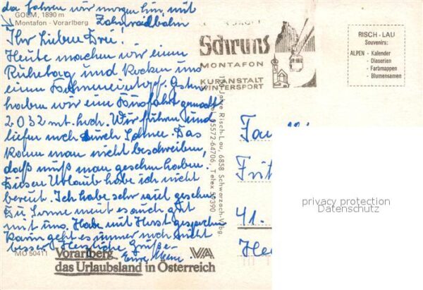 Tschagguns Vorarlberg Bergrestaurant am Golm Montafon Fernsic – Bild 2