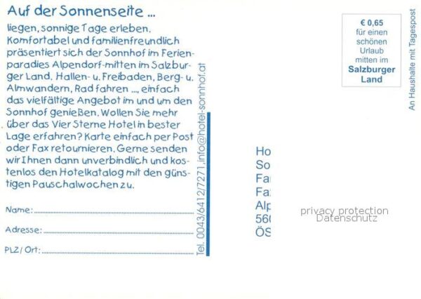 St Johann Pongau Hotel Sonnenhof Alpenpanorama – Bild 2