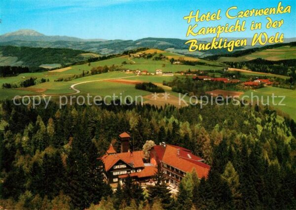 Kampichl Hotel Czerwenka Landschaftspanorama Buc