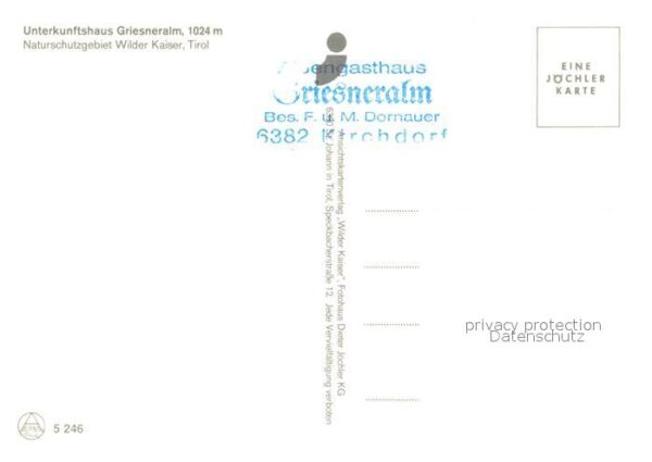 Kirchdorf Tirol Unterkunftshaus Griesner Alm Naturschut – Bild 2
