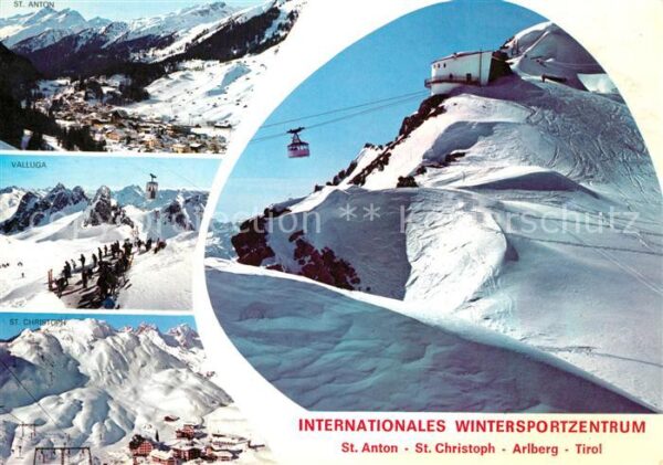St Anton Arlberg Internationales Wintersportzentrum Alpe