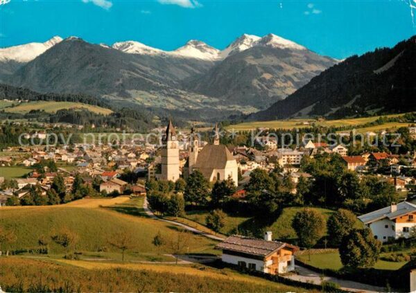 Kitzbuehel Tirol Panorama Luftkurort Alpen