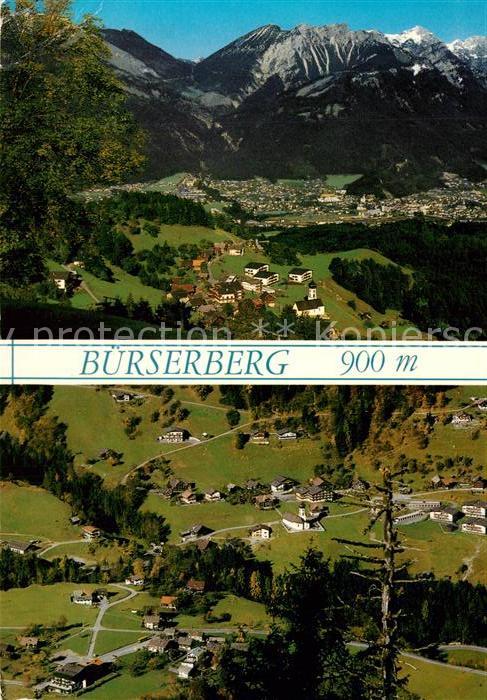 Buerserberg Vorarlberg mit Bludenz Alpenpanorama