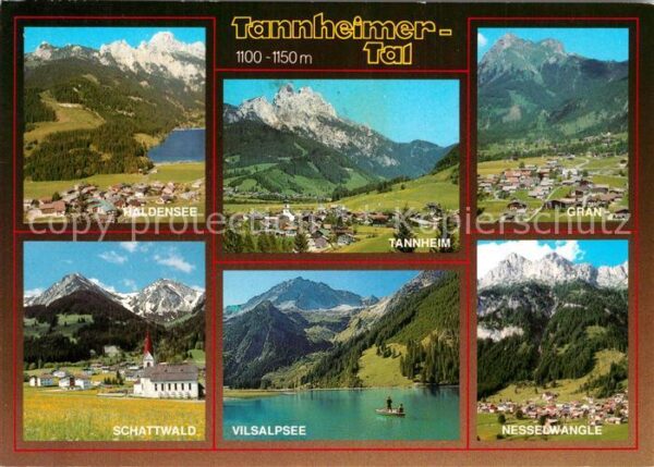Tannheim Tirol Ferienparadies Tannheimer Tal Vilsalpse