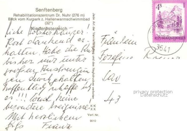 Senftenberg Niederoesterreich Rehabilitationszentrum Dr Nuhr – Bild 2