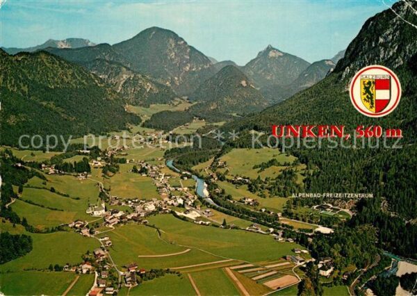 Unken Erholungsort an der Saalach Alpenpanora
