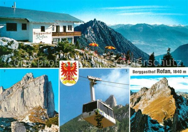 Maurach Tirol Berggasthof Rofan Fernsicht Zillertaler