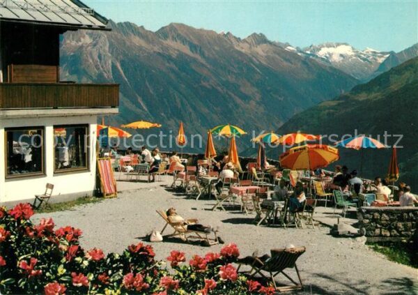 Mayrhofen Zillertal Gschösswandhütte am Penken Aussichtster