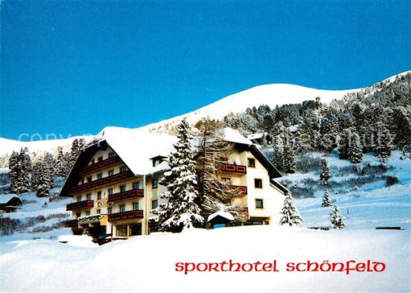 Schoenfeld Lungau Sporthotel Schönfeld Winterlandschaft A