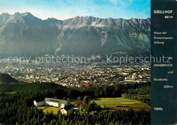 Igls Tirol Grillhof Haus der Erwachsenenbildung Bl