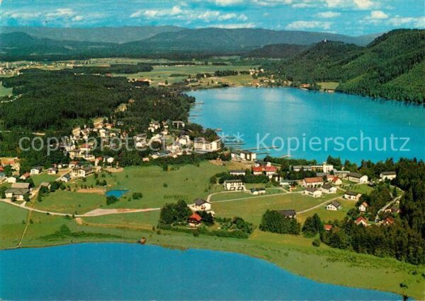 Seelach Klopeinersee mit Kleinsee Unterburg und Kühnsdorf Fl