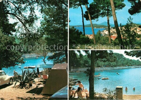 Mali Losinj Autocamp Cikat Campingplatz Badestrand