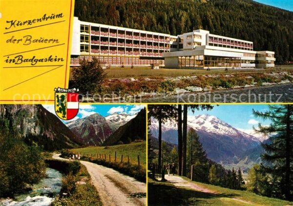 Badgastein Kurzentrum der Bauern Landschaftspanora