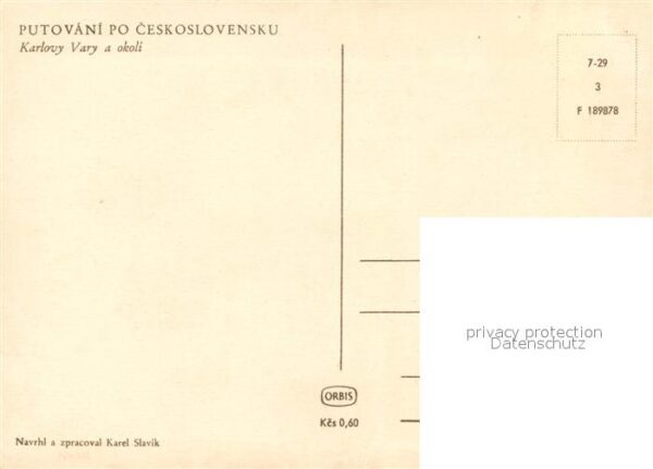 Karlovy Vary Lageplan – Bild 2