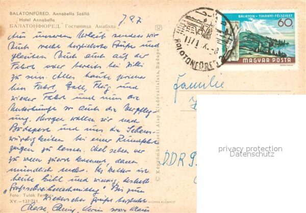 Balatonfuered Hotel Annabella – Bild 2