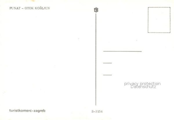 Punat Fliegeraufnahme Otok Kosljun – Bild 2