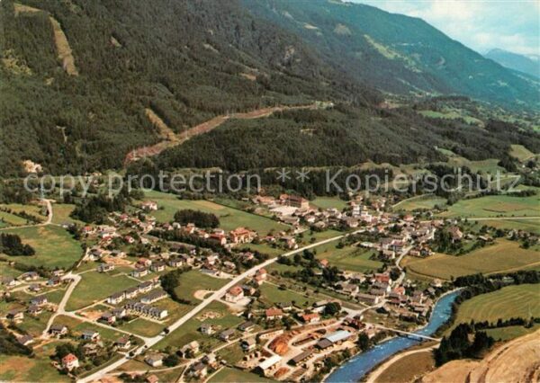 Muehldorf  Kaernten Fliegeraufnahme Mölltal