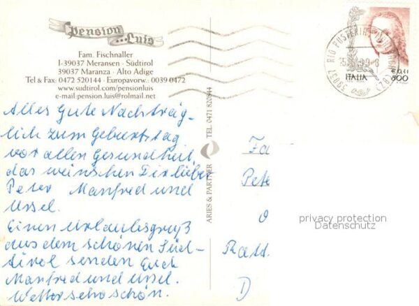 Maranza Pension Luis Fam. Fischnaller – Bild 2