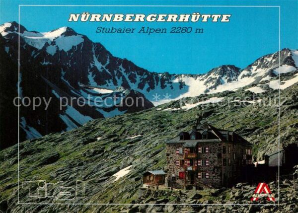 Nuernbergerhuette Stubaier Alpen
