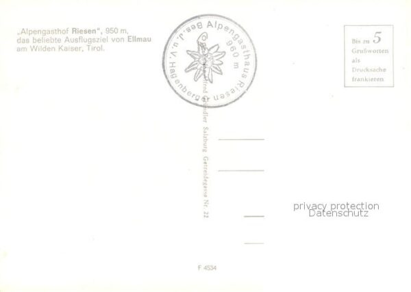 Ellmau Tirol Alpengasthof Riesen – Bild 2