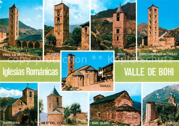 Lerida Valle de Bohi Iglesias Romanicas