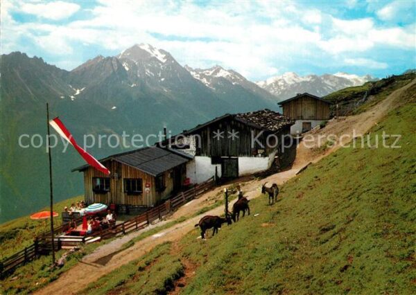 Fulpmes Tirol Kaserstatt-Alm Ziegen
