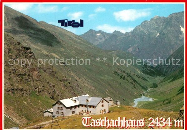Pitztal Taschachhaus im Taschachtal