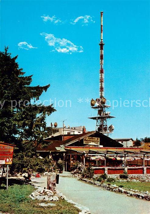 Salzburg Oesterreich Gasthof Gaisbergspitze Sendeturm