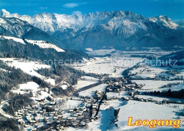 Leogang Fliegeraufnahme Schischaukel Saalbach-H